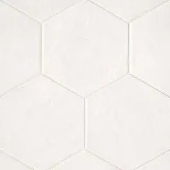 Bedrosians Allora Hexagon Matte Porcelain Tile 8.5" x 10