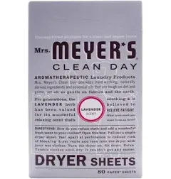 Mrs. Meyer's Clean Day Dryer Sheets