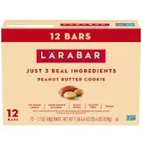 Larabar Peanut Butter Cookie Gluten Free Vegan Fruit & Nut Bars