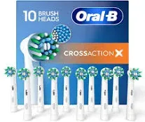 Oral-B Cross Action 3 Cleaning Heads  - Black Edition Brand New Factory Sealed