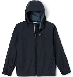 Columbia Boys Glennaker Light Raincoat Rain Jacket Blue - Size Large