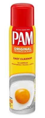 Pam Cooking Spray, No-Stick, Original - 6 oz