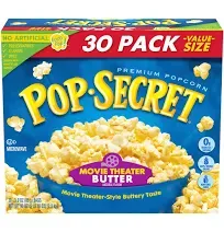 Pop Secret Microwave Popcorn Movie Theater Butter