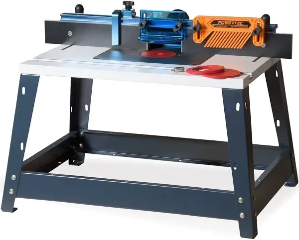 POWERTEC Bench Top Router Table and Fence Set 71402