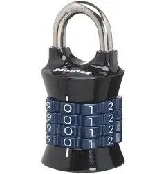 Master Lock 1535D Locker Lock Set Your Own Combination Padlock, 1 Pack, Assorted Colors