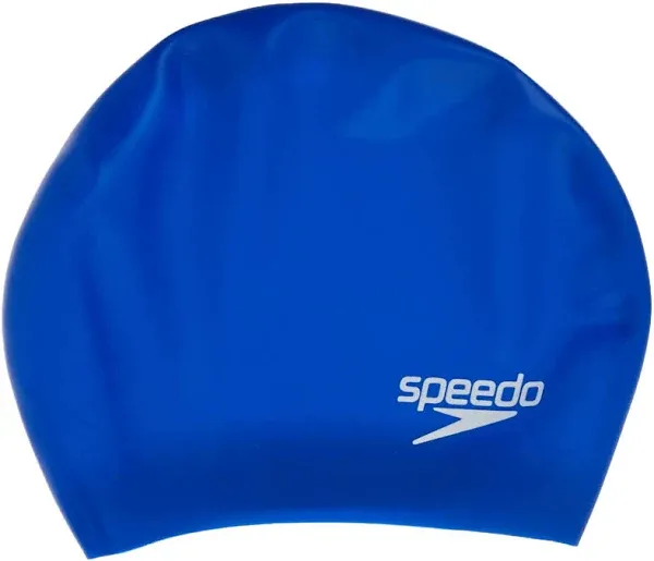 Speedo Long Hair Silicone Swim Cap