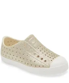 Native Shoes Kids Jefferson Bling Glitter for Little Kids - Lightweight,