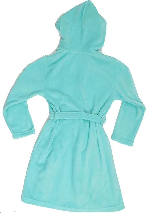 Just Love Hooded Plush Fleece Robe for Girls