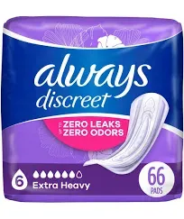 Always Discreet Pads, Ultimate Extra Protect - 42 pads