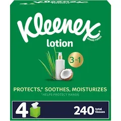 Kleenex Soothing Lotion Facial Tissues