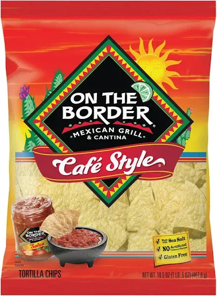 On the Border Cafe Style Tortilla Chips (11 oz)