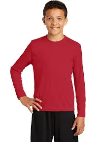 Sport-Tek Youth Long Sleeve PosiCharge Competitor Tee