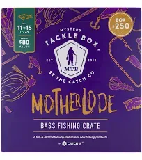  Mystery Tackle Box Motherlode Bass Fishing Crate | Largemouth Bass | 