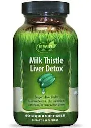 Irwin Naturals Milk Thistle Liver Detox 60 Softgel