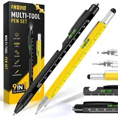 Valentines Day Gifts for Him, 9 in 1 Multitool Pen Mens Gifts, Gifts for Men Him Boyfriend, Cool Gadgets for Mens Valentines Gifts, Birthday Gifts for Men Husband, Gifts for Men Who Have Everything