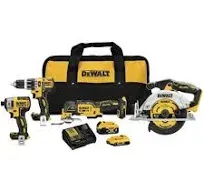 DEWALT 20V Lithium-Ion Cordless 4-Tool Combo Kit