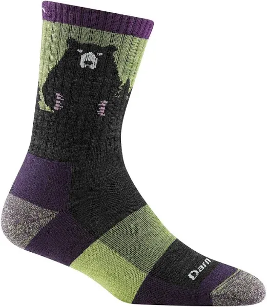 Darn Tough - Women's Bear Town Micro Crew Lightweight Cushion Socks S / Aqua