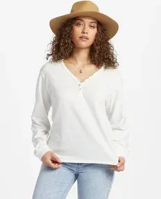 Billabong Women's Sunday Vibes Textured Knit Top