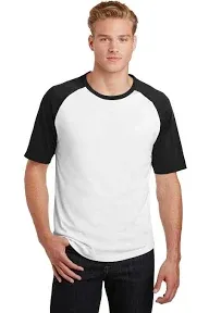 Sport-Tek Men's T201 Short Sleeve Colorblock Raglan Jersey