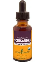 Herb Pharm Certified Organic Schisandra Berry Liquid Extract - 4 Ounce