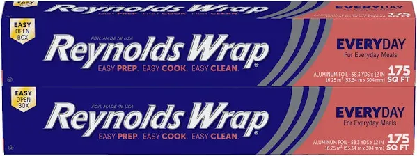 Reynolds Wrap Aluminum Foil, 200 Square Feet