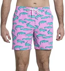 Chubbies Men's Stretch 7" Swim Trunks, Large, Glades