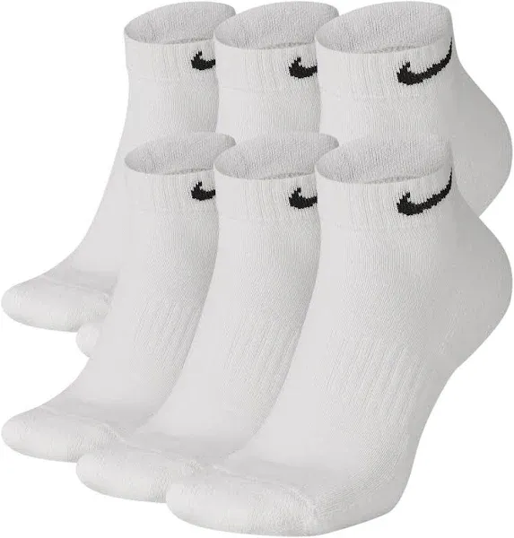 Boys Mesh Cushion Ankle Socks - 6 Pack