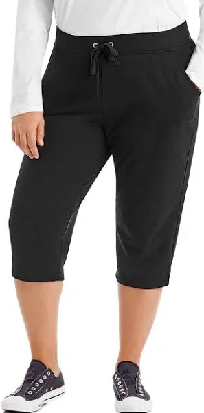 Just My Size Women's French Terry Capris