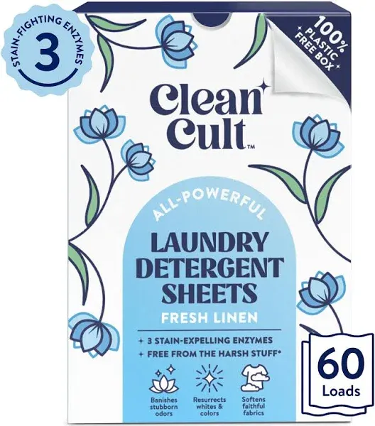 Cleancult Laundry Detergent Sheets