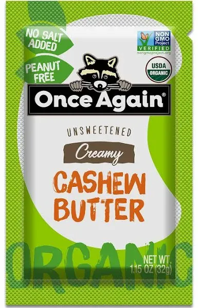 Once Again Organic Creamy Cashew Butter