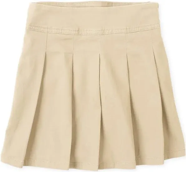 The Children's Place Girls' Uniform Pleated Skort