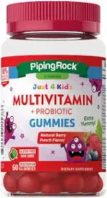 Kids Multivitamin Gummies | 60 Count | Plus Probiotic | by Nature&#039;s Truth