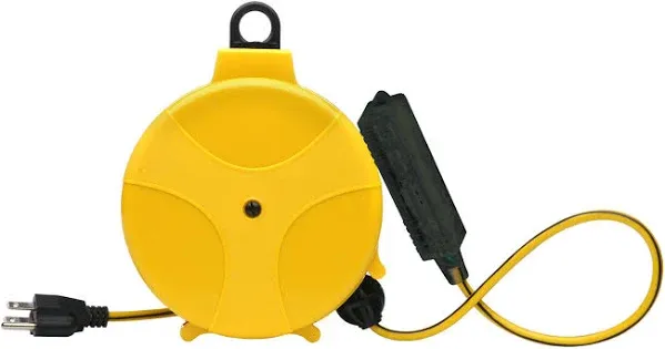 Handy Tools USA 20' Yellow Retractable C Reel