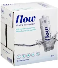 Flow Original Flavored Alkaline Spring Water, 16.9 Fluid Ounce -- 12 per case