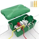 Large Outdoor Waterproof Electrical Box(12.6 x 8.3 x 5.2 inch) IP54 Weatherproof