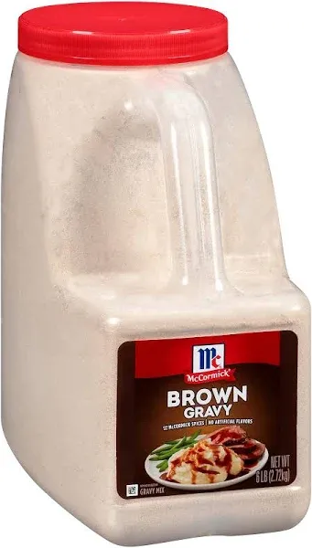 McCormick 30% Less Sodium Brown Gravy Seasoning Mix - 0.87 Oz