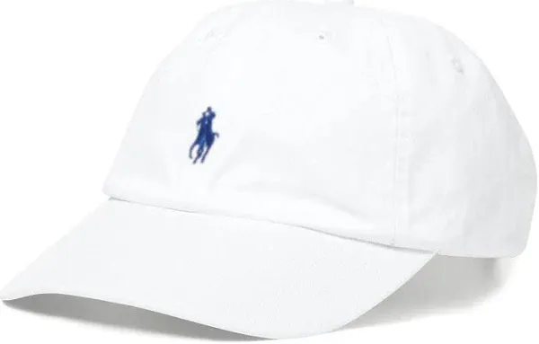 Polo Ralph Lauren White Chino Cap