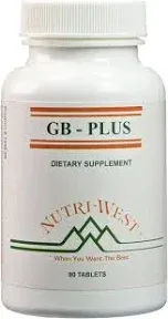 Nutri-West - GB-Plus 90 Tablets by Nutri-West