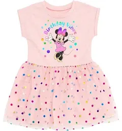 Disney Minnie Mouse Toddler Girls Mesh Dress