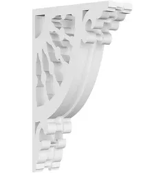 Ekena Millwork 1 7/8"W X Wagon Wheel Architectural Grade PVC Corbel CORP01X