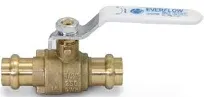 EVERFLOW  F/P PRESS BALL VALVE  3/4&#034; (610R034-NL)