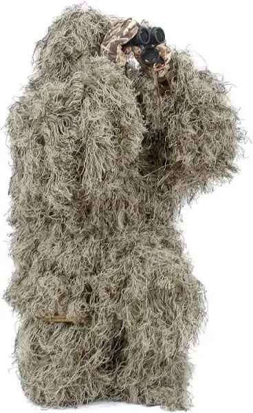 Gilly Suit For Men Ghillie Suit For Hunting XL XXL Green Hood Wrap Included