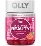 Olly Undeniable Beauty Grapefruit Glam Gummies (8 oz)