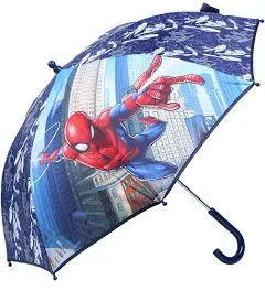 Marvel The Amazing Spider-Man Swinging Through The City Stick Umbrella