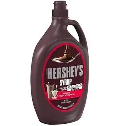 HERSHEY&#039;S Chocolate Syrup Bulk Jug, 7 lb 8 oz