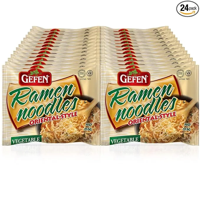 Gefen Ramen Noodles Oriental Style Vegetable Flavor