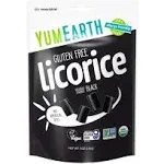 YumEarth Organic Black Licorice - 5 oz bag