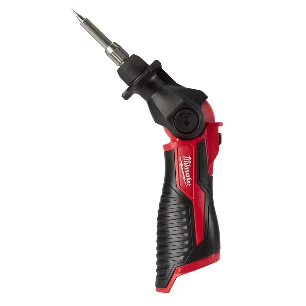 Soldering Iron, Cordless Soldering Iron Kit for Milwaukee 2488-21 M12 Cordless Soldering Iron Kit with Green/Red LED Heat Indicator