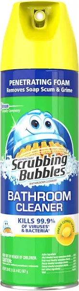 Scrubbing Bubbles Bathroom