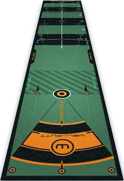 Golf Putting Training Mat - 13ft Green